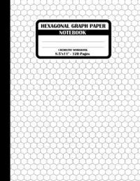 在飛比找博客來優惠-Hexagonal Graph Paper Notebook