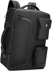 Sorandy Compression Travel Backpack, Large Expandable Vacuum Backpack, Personal Item Carry on Bags Flight Approved for Business, College, Camping, Laptop for Women and Men