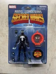 Marvel Legends Secret Wars Spider-Man Action Figure In Hand