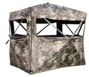 Muddy The Garage 48x72x67 Camo Blind, Mud-Grgblnd, MUD-GRGBLND Hunting Blind