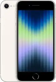 Apple iPhone SE 3rd Gen 2022 64GB - Starlight - (Renewed)