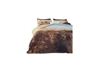 Bedding House Judy Brown Cotton Quilt Cover Set Quilt Covers