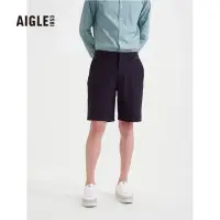 在飛比找momo購物網優惠-【AIGLE】男 抗UV防潑短褲(AG-3P130A100 