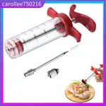 BBQ MEAT SYRINGE MARINADE INJECTOR WITH STAINLESS STEEL NEED