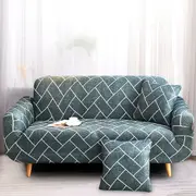 Advwin Stretch Sofa Cover Soft and Comfortable Couch Covers Dog, Cat Pet Slipcovers Furniture Protectors and Additional Cushion Cover (1 Seater, Trajectory) 90-140cm