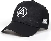 [MsLuLA] Anime Men Sports Baseball Cap Linkin Park Hat Snapback Hat for Men Boys Girls Adjustble