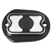 Motorcycle Front Brake Master Cylinder Cover Black Ops 0208-2114-SMB