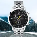 【TISSOT 天梭 官方授權】PRC200 CHRONOGRAPH 三眼計時腕錶 禮物推薦 送禮首選(T1144171105700)