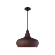 CLA Lighting LIGNA Wine Glass Pendant Light - Black Walnut