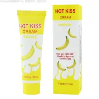 在飛比找Yahoo奇摩購物中心優惠-HOT KISS 香蕉口味 激情潤滑液 30ml 情趣用品/