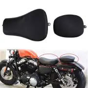 Front Driver Solo Seat + Rear Passenger For Harley Davidson Bobber Chopper