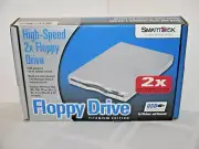 New SmartDisk Floppy Drive Titanium Edition USB Powered PC & Mac Portable