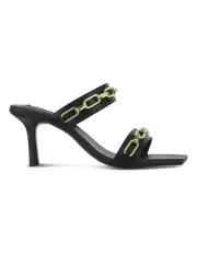 [Senso] Mikayla Heeled Sandal in Black