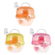Portable Outgoing for Case Pet Cage 2 Layers for Hamster Hedgehog Mouse Rab
