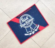 Pabst Blue Ribbon bar mats beer mats spill mat bar runner drip mat bar coasters