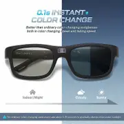 Polarized Photochromic Glasses, UV400 Protection, Quick Color Change, Lightweight & Durable, Perfect For Driving Fishing Casual Wear, Spring & Summ...