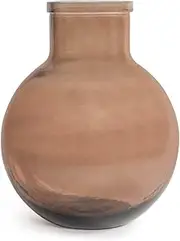 Home Aran Vase in Recyclable Glass color brown cm 31, Furnishing, Design, Home, Home
