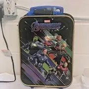 Kid's Soft Side Luggage Rolling Suitcase Marvel Avengers Endgame NWT 18"