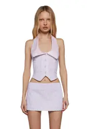 [Sugar Thrillz] Smitten Crushes Striped Vest