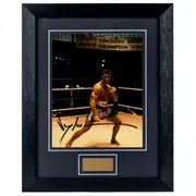 Jean-Claude Van Damme Personally Signed Kick Boxer V1 8 x 10 Photograph Framed