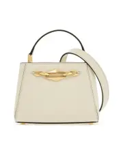 Jimmy Choo Mini Diamond Link Leather Lizard Print Handbag