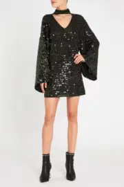 BNWT SASS & BIDE "Mastermind" Hand Sequinned Knit Mini Dress - Size Small - $590
