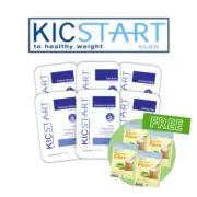 KicStart VLCD Shakes - Mixed pack of 21 + FREE Tasteless Fibre
