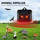 Solar Predator Guard Light Red LED Deterrent Light Night Animal Repeller