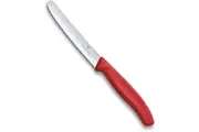 1PK Victorinox - Multi-Purpose Knife Red 11cm Kitchen Serrated