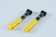LEGO® Yellow Technic Shock Absorber 6.5L Hard Spring (2 Pieces) ID 76537