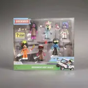 ROBLOX DEVSERIES BROOKHAVEN'S MOST WANTED 6 ACTION FIGURES NEW JAZWARES
