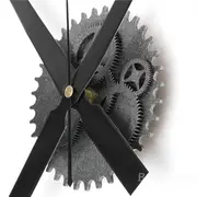 Vintage DIY Clock Mechanism Clock Movement Retro Gear Large Wall Clock Home Decor