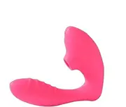 Clitoris Vibrator Sucking Oral Tongue Clit Stimulator Sucker Pump Woman Sex Toy Pink