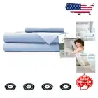 Cooling Bamboo Bed Sheet Set Twin Size - Luxurious Softness & Breathable Comfort