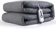 SUNNY HEAT Electric Mattress Pad, 4 Heating Levels & 10 Hour Auto Shut Off, Elastic Deep Pocket