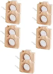QUMIIRITY 10 Pcs Kaleidoscope for Adults Educational Kaleidoscope Toys Kaleidoscope Camera Toy Wooden Kalidescopes
