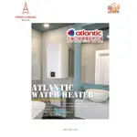 【鵝媽媽】可刷卡分期☆大台北免運費☆CUBE100☆法國亞緹娜ATLANTIC☆100公升約25加侖壁掛型儲熱式電熱水器