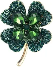 [SCRDPRAD] 1-4Pcs Enamel St. Patrick Lucky Clover Leaf Lapel Pins For Men Women Ireland Irish Cute Shamrock Badge Brooch St.Patricks Day Decoration Party Gifts