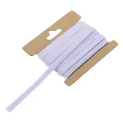 1/4 Inch Double Fold Bias Tape Continuous Bulk Bias Tape(Light Purple 12 Yards)