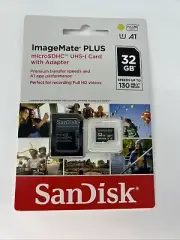 Sandisk Micro SD Card NEW 32gb ImageMate PLUS