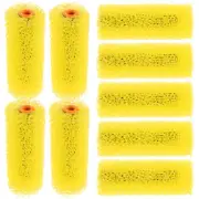 10 Pcs Embroidery Roller Brush Ceiling Texture Wall Art Painting Tools
