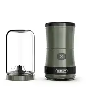 [EU Direct] HiBREW G2 Portable 3in1 Pulverizer Electric Coffee Grinder 2000mAh Double Cup Fruit Mixers Juicers Blender I