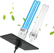 Whole House Air Purifier - 9W UVC Light with Spare Bulb, Safe for HVAC Systems