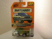 1998 MATCHBOX SUPERFAST #27 EARTH MOVER DUMP TRUCK NEW ON CARD