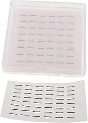 LALADEFIEE 6mm Self-adhesive Eyelash Tape Reusable Lash Strips Natural Look Lash Extension Supplies