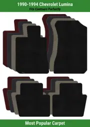 Lloyd Ultimat Front & Rear Row Carpet Mats for 1990-1994 Chevrolet Lumina (for: Chevrolet)