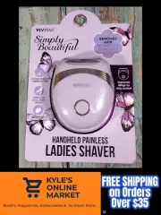 Vivitar Simply Beautiful Handheld Painless Ladies Shaver - BRAND NEW