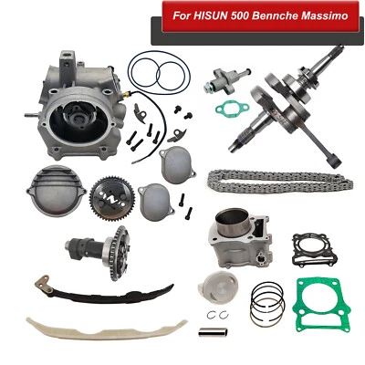 for HISUN 500 Complete Rebuilt Motor Engine Rebuild For HS 500 Bennche Massimo