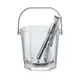 【日本ADERIA】 八角型玻璃冰桶 900ml(附不鏽鋼夾)《WUZ屋子》冰塊桶
