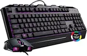 Cooler Master Devastator 3 RGB LED Lighting Gaming Keyboard and Mouse Combo - Black - SGB-3000-KKMF1-US